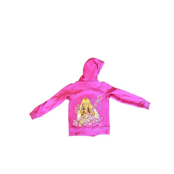 [Y2K] Pink Hannah Montana Hoodie Jacket - Size M(8/10) - Picture 1 of 9